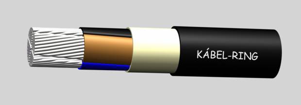 E-AYY-O 4x120 SM Alumínium földkábel. Egyenértékű az NAYY típussal.